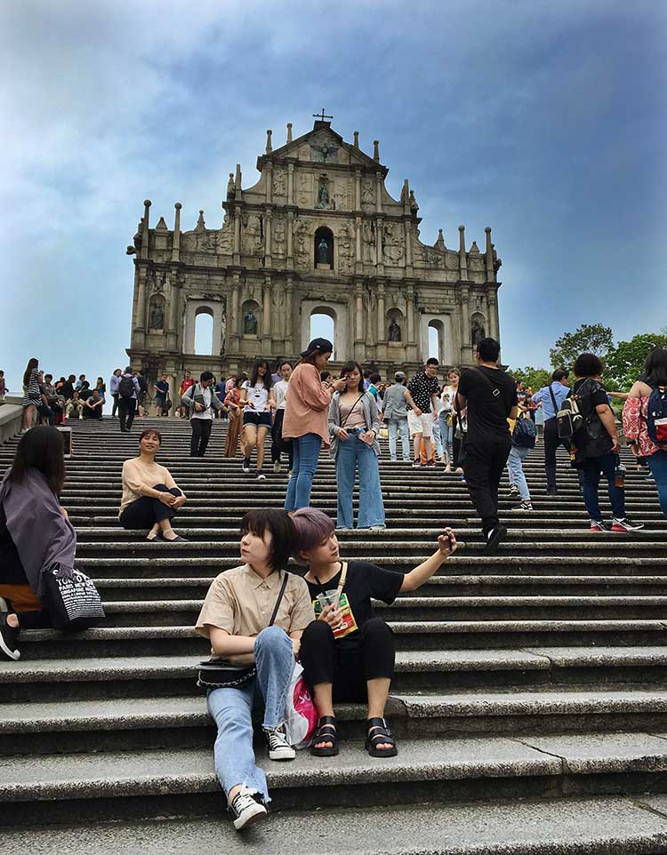 Macao severdighet St.Pauls