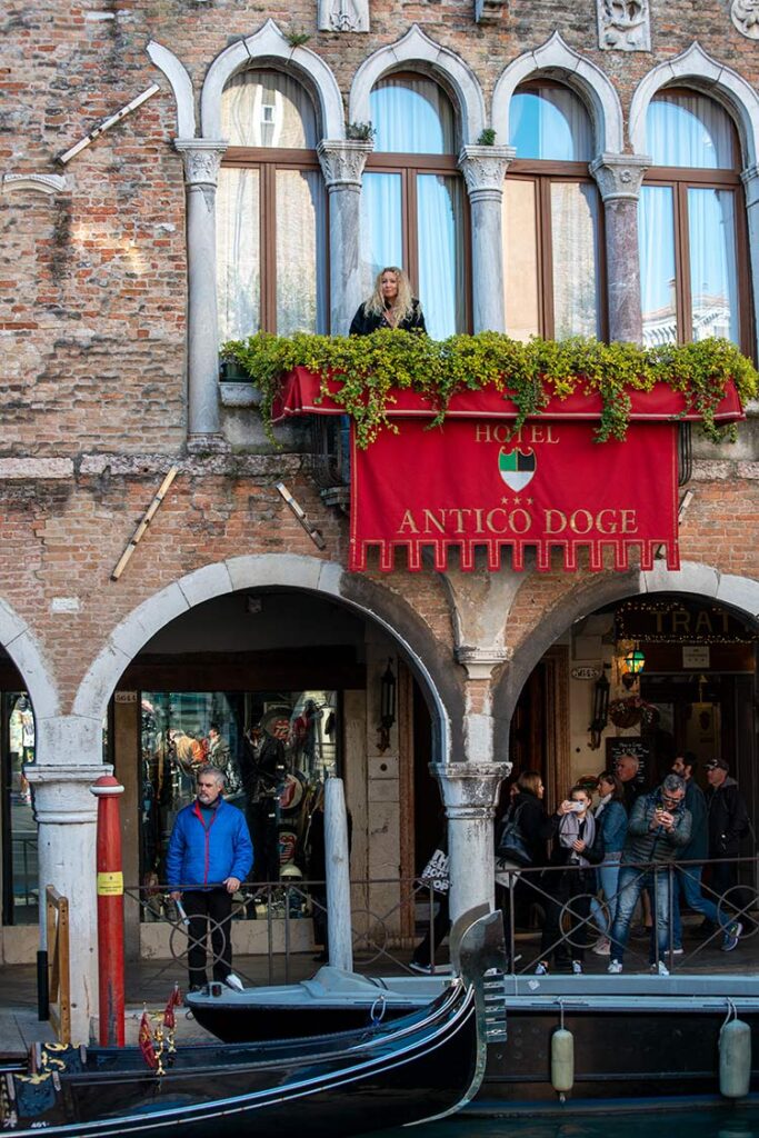 Kanalutsikt Venezia Vibeke Montero