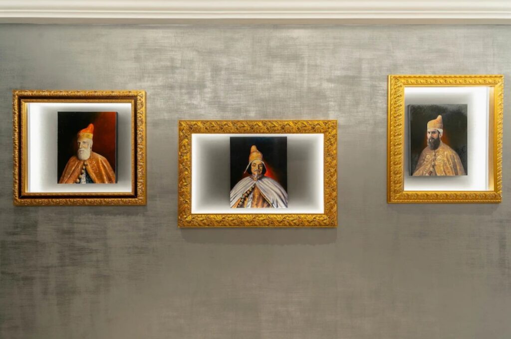 Her sover du i en tidligere doges palass.