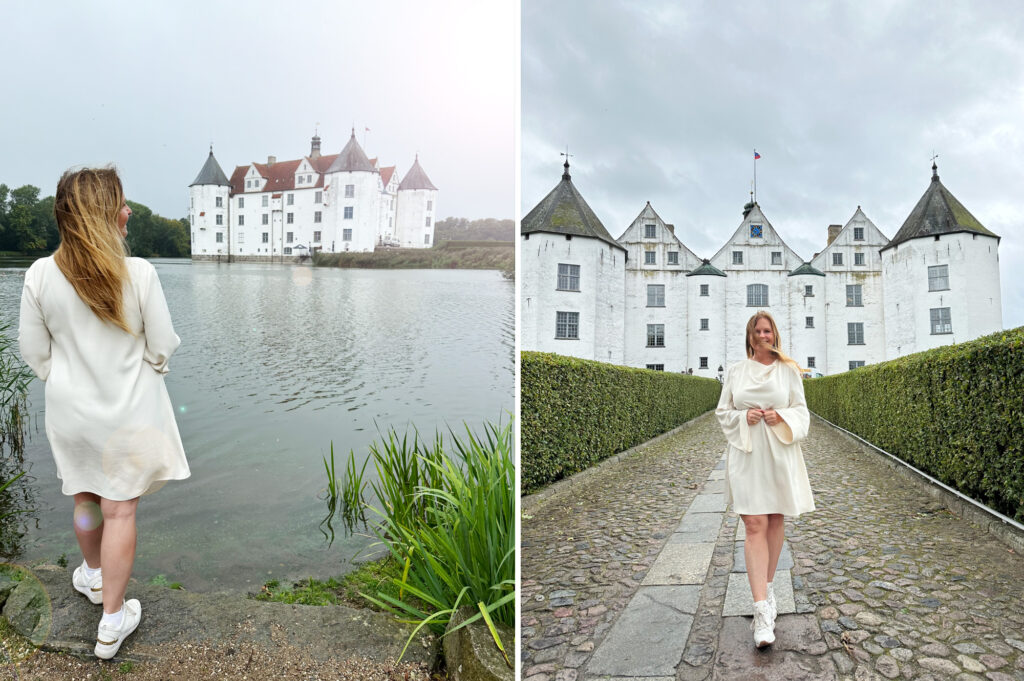 Glucksburg slott i nord-Tyskland