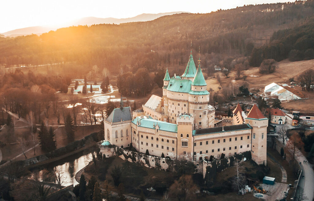 Bojnice slott i Slovakia