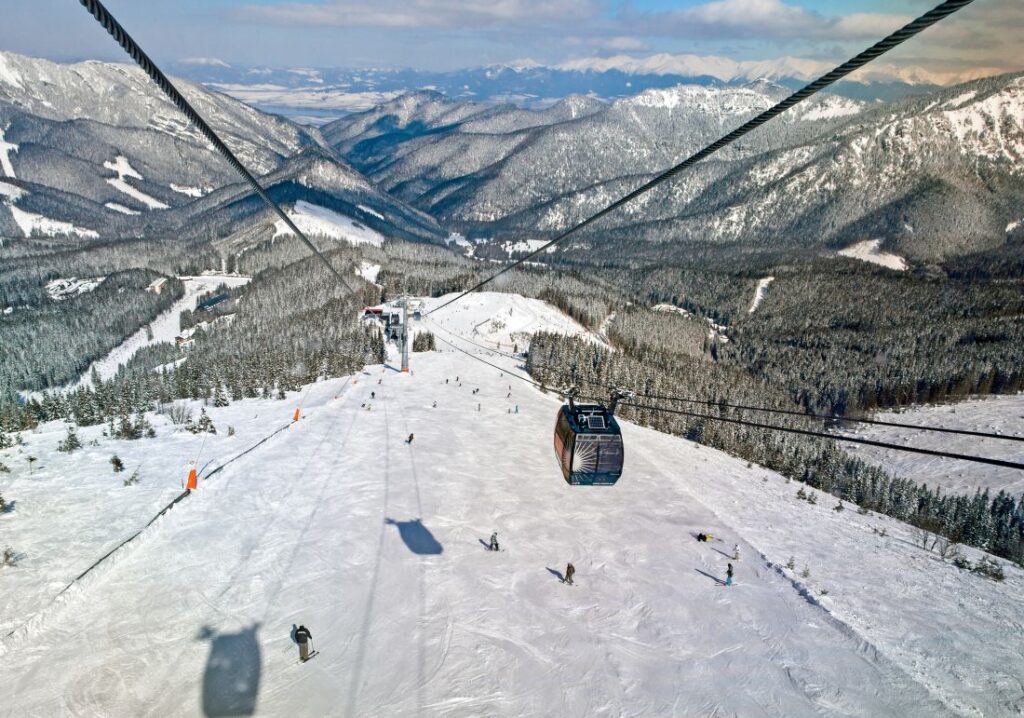 Jasná skiresort i Slovakia