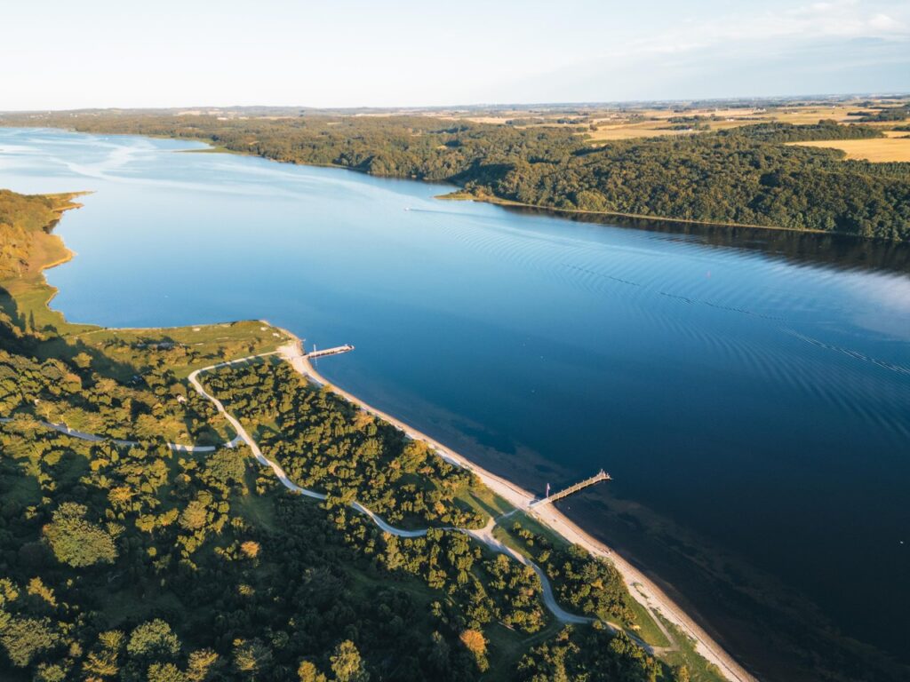 Mariager fjord i Himmerland er Danmarks lengste fjord